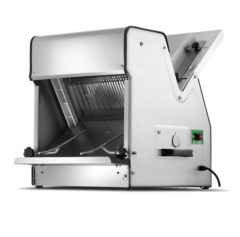 Rebanadora de pan industrial/rebanadora de pan automática para panadería Venta caliente con horno de cubierta