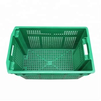 Joinjoin — boîte plastique pour fruits et légumes, boîtes d'emballage en plastique maille, boîtes de livraison empilables et emboîtables, 12 pièces