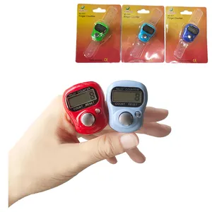 wholesale Mini Hand Hold Band Tally Counter LCD Digital Screen Finger Ring Electronic Head Count Tasbeeh Tasbih Boutique