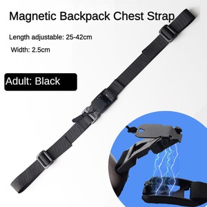 Nouveau sac d'école magnétique sangle de poitrine boucle sac à dos boucle <span class=keywords><strong>fixe</strong></span> sac à bandoulière extérieur sangle <span class=keywords><strong>fixe</strong></span> magnétique antidérapante pour adulte - Product Image 4