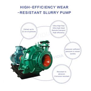 Heavy Duty Slurry <b>Pump</b> for Recirculating and Discharging Centrifugal <b>Sludge</b> Solids Slurry <b>Pumps</b> - Product Image 4