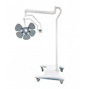 Cheap price Vertical led auxiliary operation lamp 5 petals mobile operating examination light with good price