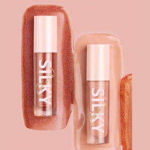 TY OEM Custom Private Label Liquid Lipstick Kit Fruit Flavor Vitamin E Vegan Cruelty Free Lip Plumper Gloss <strong>Lipgloss</strong> With Light