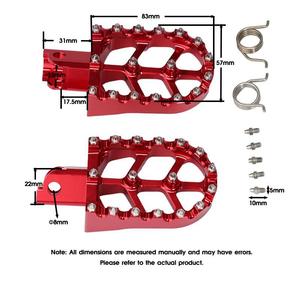 Repose-pieds avant et arrière de course en aluminium CNC pour Samson S50 S51 S70 S83 S80 S73 Repose-pieds CNC <span class=keywords><strong>Schwalbe</strong></span> KR51 SR1 SR2 SR2E SR50 - Product Image 4