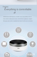 Control Remoto Universal Inteligente para el Hogar con Alexa y Asistente de Google, Diseño Plegable con Infrarrojos IR, Interruptor de Control Remoto USB