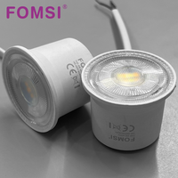 FOMSI 3CCT LED Module d'interrupteur de gradation 7W Spot Led Module Ampoule GU10 MR16 LED Type de fente Source de lumière LED remplaçable