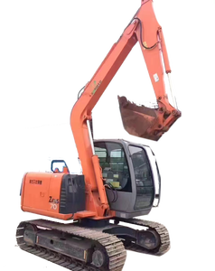 Mini-excavatrice sur chenilles Hitachi ZX70 d'occasion, modèle 2022, certifiée CE EPA, 7 tonnes, avec pompe hydraulique Shimadzu - Product Image 1