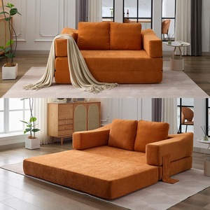 Divano <span class=keywords><strong>Letto</strong></span> Espandibile Moderno Minimalista Multifunzionale per Spazi Piccoli, Arredamento Comprimibile per Soggiorno - Product Image 6