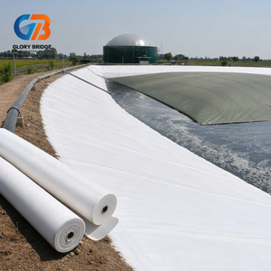 Géomembrane composite en géotextile non tissé, résistante aux produits chimiques, imperméable, pour l'utilisation dans les bassins de traitement des eaux - Product Image 1