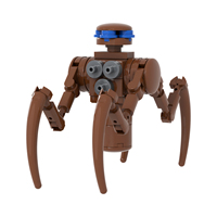Juego de Bloques de Construcción de Droides Camaleón de Guerra Espacial, Kits de Bricolaje, Ladrillos MOC, Juguetes para Niños, Mould King MOC2383