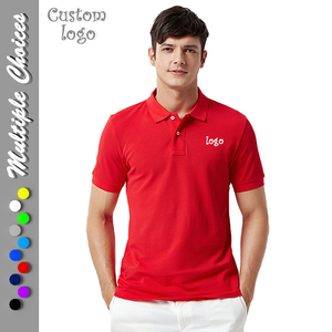 Camiseta de Golf Casual Lisa de Alta Calidad al por Mayor, Diseño Personalizado con Logotipo Impreso y Bordado, Polo de Algodón Bordado para Hombre - Product Image 2