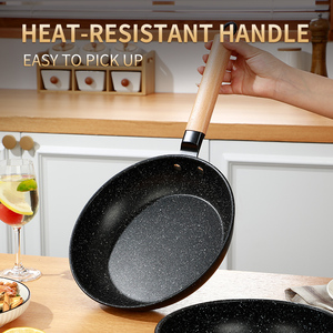 Tinh Chế Sắt không dính đáy duy nhất chảo cho cảm ứng & bếp gas-Bữa ăn sáng Omelette bít tết <span class=keywords><strong>Pan</strong></span> - Product Image 4