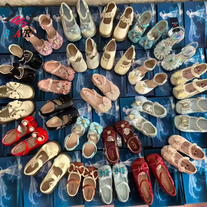 Zapatos de princesa para niña, con lazo, de cristal, de suela blanda, venta al por mayor - Product Image 1