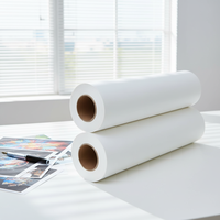 Papier de sublimation OEM 29-100 g/m² 110 pouces 1000 m format A4/A3 petit/grand rouleau personnalisable pour textiles transfrontalier