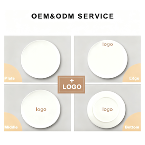 Bán buôn Chất lượng cao tùy chỉnh vòng món ăn gốm bữa ăn tối 12 inch tấm tròn - Product Image 5