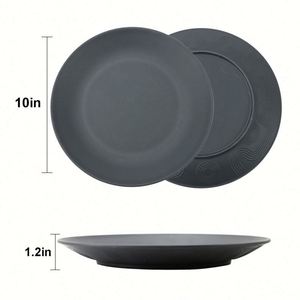 Vaisselle de luxe de haute qualité en paille de blé pour la vente en gros – Assiettes et plats - Product Image 3