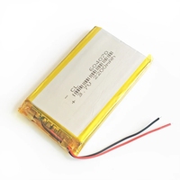 Batterie rechargeable au lithium polymère LiPo 3.7V 2200mAh 604070, pour Mp3, GPS, PSP, téléphone portable, PAD, MID, DVD, batterie externe, enregistreur
