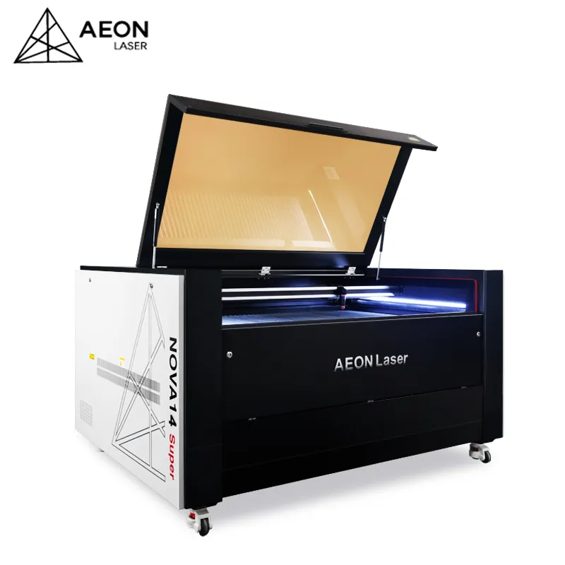 80w 100w 130w Laser cortador madeira acrílica AEON Laser gravador cortador 1490 CO2 Laser máquina de corte