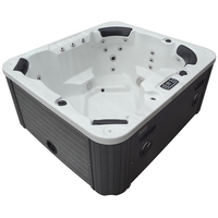 Personnalisation du meilleur fournisseur en Chine Bain à remous Spa extérieur populaire pour 4 personnes