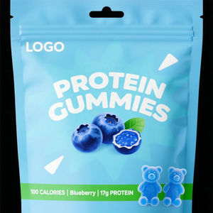 OEM özel etiket Vegan Protein Gummies yüksek Protein kas kazanç Gummies kollajen vitaminleri Protein <span class=keywords><strong>Gummy</strong></span> - Product Image 5