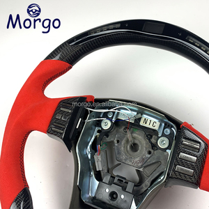 Volante de Fibra de Carbono LED para <span class=keywords><strong>Nissan</strong></span> <span class=keywords><strong>GTR</strong></span> R35 <span class=keywords><strong>R</strong></span> <span class=keywords><strong>35</strong></span> 370Z 350Z Sedán Coupé Escape Volante - Product Image 5