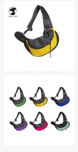 Sac de transport pour chien et chat, écologique, confortable, imperméable, solide, avec bandoulière, taille S/L, pour les voyages en plein air, sac à main en maille Oxford, sac fourre-tout - Product Image 5