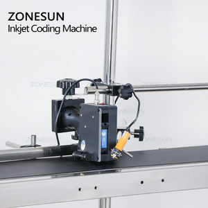 ZONESUN Inkjet Drucker Förderer Förder Tisch Band Träger Sortierung Werkbank PVC Förderband Flasche Box Tasche Aufkleber Förder - Product Image 2