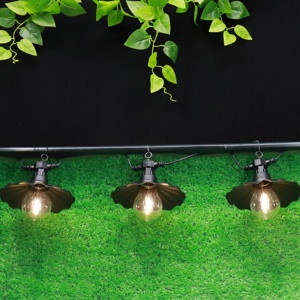 IP65 impermeable inastillable S14 luces de cadena bombillas LED para fiesta de Navidad patio trasero cuadrado calle Jardín Patio - Product Image 3