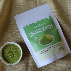 Polvo <span class=keywords><strong>de</strong></span> té verde Matcha <span class=keywords><strong>de</strong></span> grado Wuhan orgánico Natural directo <span class=keywords><strong>de</strong></span> fábrica Etiqueta Privada aumentar la inmunidad bolsa <span class=keywords><strong>de</strong></span> bolsita seca a granel caja adelgazante - Product Image 5