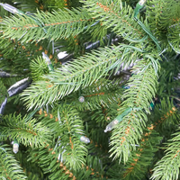 Sapin de Noël artificiel en PVC avec lumières LED, écologique, décoration extérieure, cadeau, Navidad, produits de Noël uniques