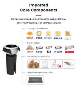 Sản phẩm mới tốt nhất năm <span class=keywords><strong>2025</strong></span> 5 7w 45mm IP20 Đèn <span class=keywords><strong>led</strong></span> âm trần siêu sáng Đèn <span class=keywords><strong>led</strong></span> âm trần chiếu điểm Đèn chiếu sáng trong nhà Có thể điều chỉnh - Product Image 3