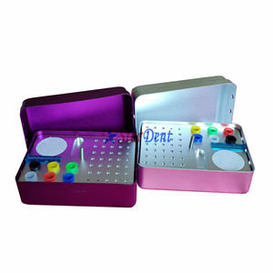 Hete Aanbieding Tandheelkundige Benodigdheden 35 Gaten <span class=keywords><strong>Endo</strong></span> Boorhouder Desinfectiebox Tandheelkundige Boorhouder - Product Image 1