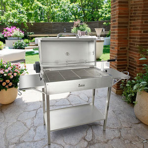 Gril <span class=keywords><strong>Barbecue</strong></span> Portable de Haute Qualité en Acier Inoxydable 304, Grand Format pour <span class=keywords><strong>Terrasse</strong></span> Intérieure/Extérieure et Camping, à Charbon de Bois - Product Image 1
