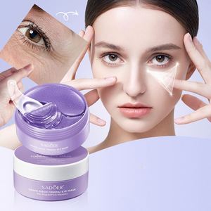 Maschera per Occhi OEM SADOER Etichetta Privata Coreana con Semi d'Uva Riparatrice Idratante Anti-Rughe Rassodante al Collagene in Idrogel - Product Image 1