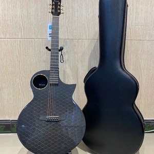 Guitare acoustique folk <span class=keywords><strong>Enya</strong></span> X4 Pro 36/41 pouces, corps en fibre de carbone, dos en fibre de carbone, côtés en acajou, ébène pour boîte électrique antichoc - Product Image 1