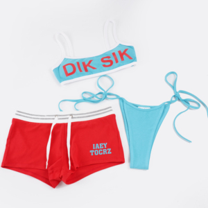 <b>Sexy</b> Push Up Bikini Two Piece <b>Set</b> – Padded Cami Top + Cheeky Triangle Panties Summer Beach Wear - Product Image 2