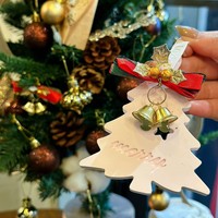 Meilleures ventes transfrontalières : Pierre aromatique en gypse de Noël, ornement suspendu, diffuseur solide pour armoire et désodorisant de voiture, parfum thé