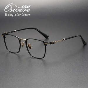 Gran oferta, marca de diseñador, Lunette De Readimg, lentes clásicos puros, <span class=keywords><strong>gafas</strong></span> huecas, Lunette, <span class=keywords><strong>gafas</strong></span> De lujo, monturas De <span class=keywords><strong>gafas</strong></span> De titanio - Product Image 2