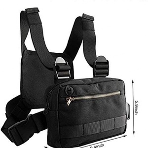 Tactical Chest <b>Bag</b> Multi-Function Tool Pouch,<b>Molle</b> Vest Pouch Chest <b>Bag</b> - Product Image 2