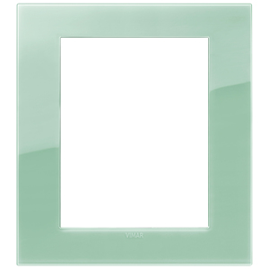 Placa de Puerta Vimar Placca Classic 8M Reflex Salvia 18.5 Cm - Product Image 1