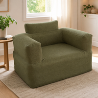 Canapé gonflable portable avec pompe électrique intégrée, housse en tissu Oxford amovible, pour le camping, utilisation intérieure et extérieure, CE KC