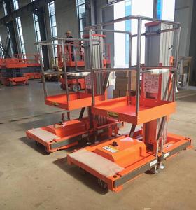 10m Single Column Aluminum Alloy Lift Table/aluminum Alloy Aerial Work <strong>Platform</strong> - Product Image 4