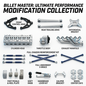 Nouveau Collecteur d'admission et de sortie en aluminium usiné CNC 5 axes de haute précision pour performance de course, avec rail de carburant et turbo - Product Image 1
