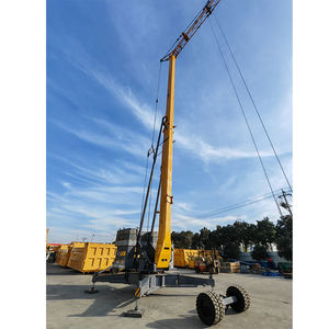 2 Ton Capacity XJCM Manufacturer Sale Freestanding Folding 1ton Mobile Mini <b>Tower</b> <b>Crane</b> - Product Image 5
