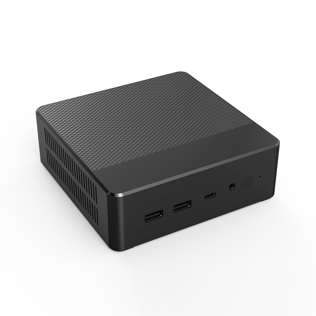 Factory New Cheap Fanless Mini Pc Portable Ordinateur Dual LAN DP 8K HD-MI 4K TYPE-C DDR4 RAM 8GB Mini Pc Game