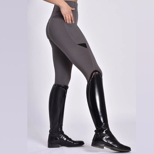 Internationale Standards Reitausrüstung Reitbekleidung Damen-Reithose Hochgeschnittene Reitleggings - Product Image 3