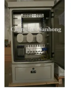 Fiber Optic Splice Cabinet Fiber Optic Distribution Cabinets IP65 Waterproof Telecom Cabinet Equipment