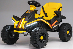 רכב שטח חשמלי לילדים עם ארבעה גלגלים, צעצוע לרכיבה לגילאי 2-4 ו-5-7, מופעל על ידי סוללה, עשוי פלסטיק - Product Image 6