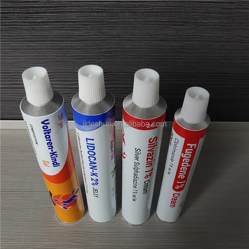 Custom 40ml 50ml 60ml 80ml Freckle Removing Cream Aluminum Made Collapsible Tube Cosmetic Facial Mask Paste Hose