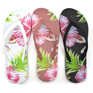 Summer Printing High Quality Slippers For Women Beach High Quality Cheap Comfortable Durability Fashion Popular Flip Flop